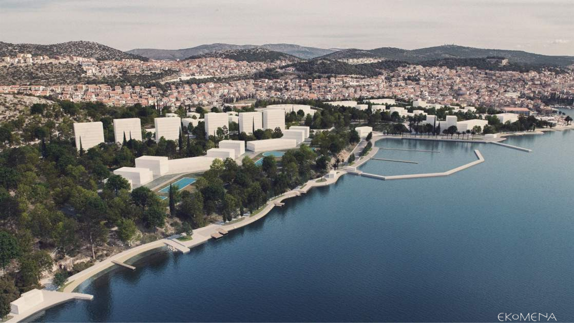 Idejno urbanističko rješenje kopnene zone “Crnica”